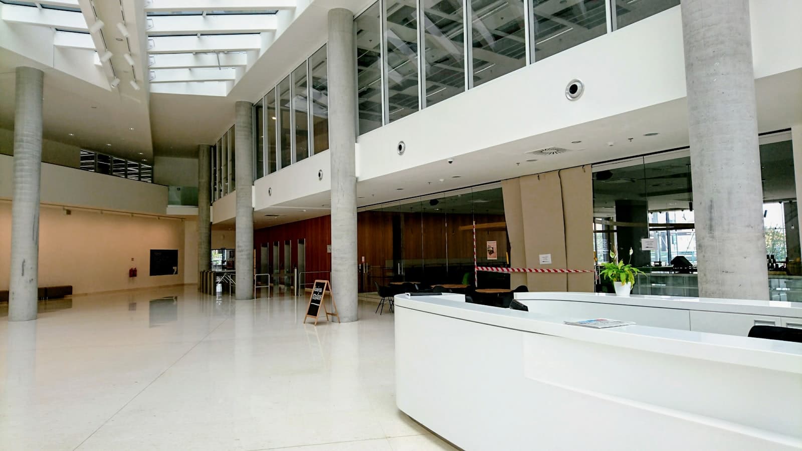 Modern hospital interior